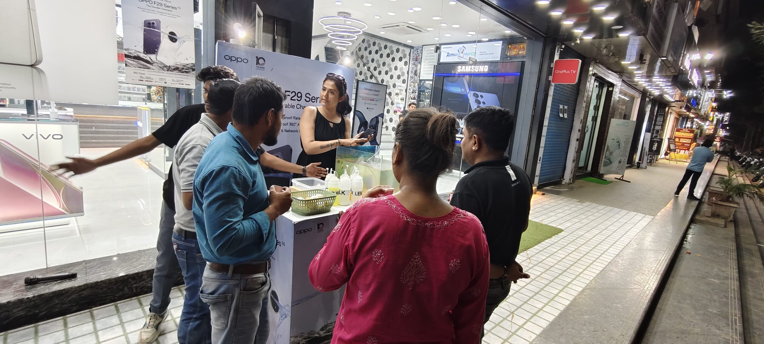 Oppo F29 Retail Activation
